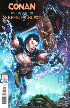 Variant Cover for Conan: Battle for the Serpent Crown #4