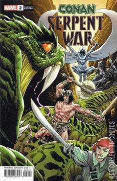 Variant Cover for Conan Serpent War #2