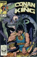 Cover for Conan the King #21