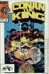 Cover for Conan the King #22