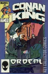 Cover for Conan the King #23