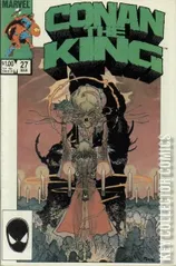 Cover for Conan the King #27