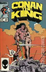 Cover for Conan the King #33