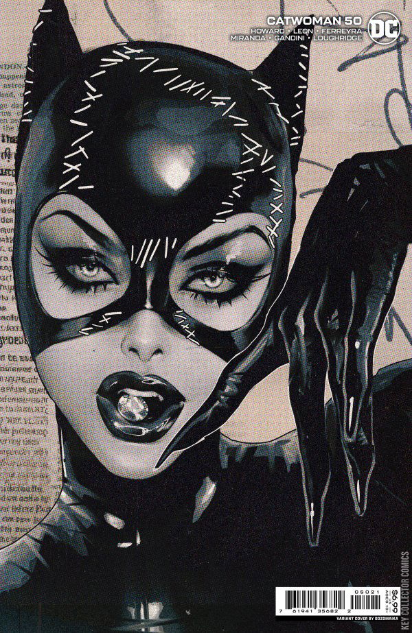 Variant Cover for Catwoman #50
