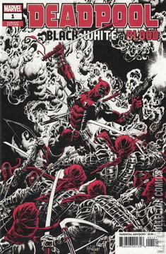 Variant Cover for Deadpool: Black, White & Blood #1