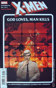 Variant Cover for X-Men: God Loves, Man Kills Extended Cut #1
