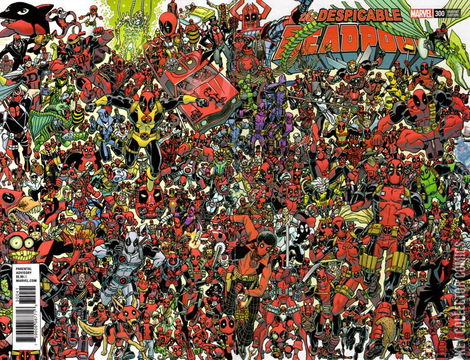 Variant Cover for Despicable Deadpool #300