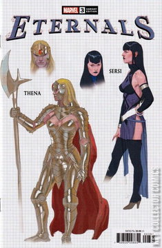 Variant Cover for Eternals #3