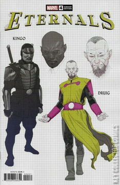 Variant Cover for Eternals #4