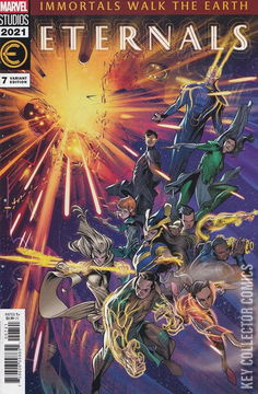Variant Cover for Eternals #7