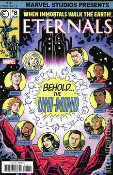 Variant Cover for Eternals #8