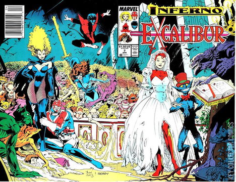 Variant Cover for Excalibur #7