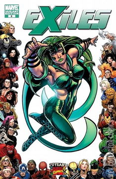 Variant Cover for Exiles #5