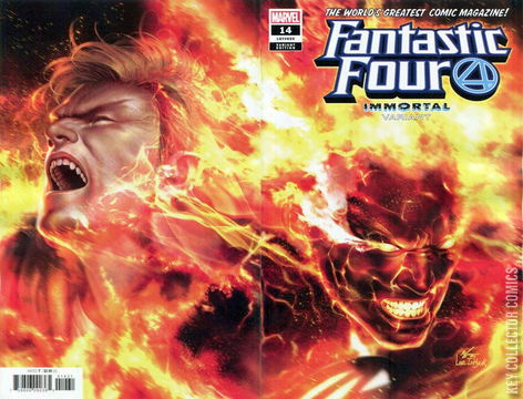 Variant Cover for Fantastic Four #14