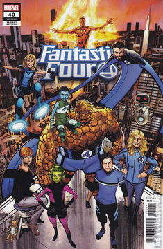 Variant Cover for Fantastic Four #40
