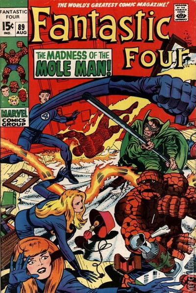 Fantastic Four #89 Published May 1969 | Key Collector Comics Fantastic Four #89 Published May 1969 | Key Collector Comics