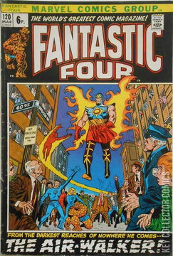 Variant Cover for Fantastic Four #120