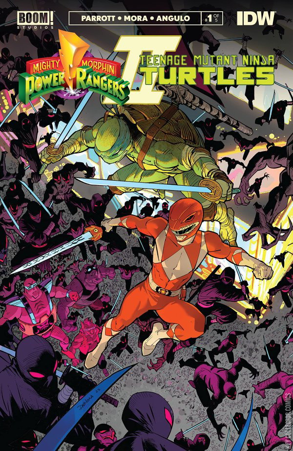 Mighty Morphin Power Rangers / Teenage Mutant Ninja Turtles by BOOM ...