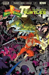 Cover for Mighty Morphin Power Rangers / Teenage Mutant Ninja Turtles #1