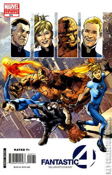 Variant Cover for Fantastic Four #554
