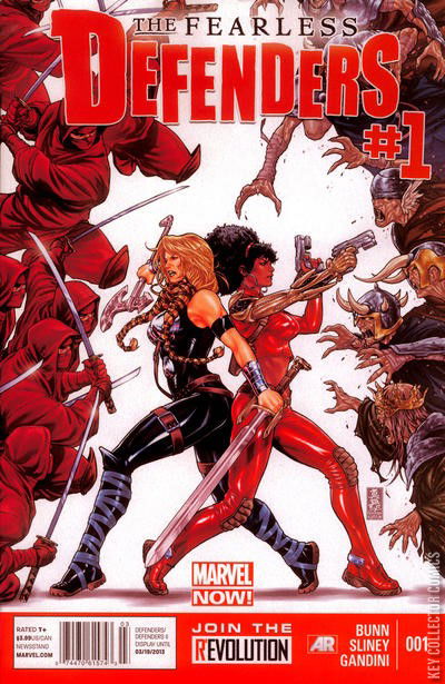 Variant Cover for Fearless Defenders #1