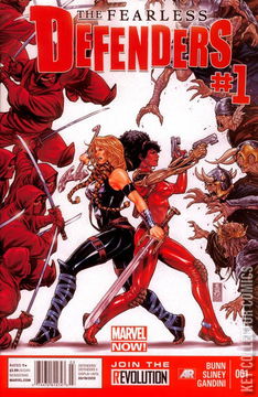 Variant Cover for Fearless Defenders #1