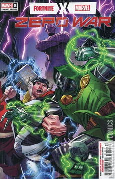 Variant Cover for Fortnite x Marvel: Zero War #5