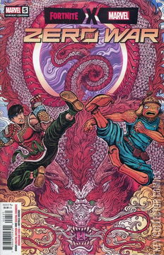 Variant Cover for Fortnite x Marvel: Zero War #5