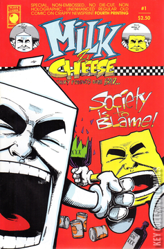 Variant Cover for Milk and Cheese #1