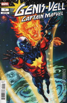 Variant Cover for Genis-Vell: Captain Marvel #1