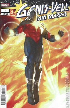 Variant Cover for Genis-Vell: Captain Marvel #1
