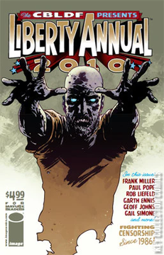 Variant Cover for CBLDF Presents Liberty Annual #2010