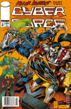Variant Cover for Cyberforce #2