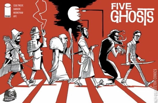 Variant Cover for Five Ghosts #12
