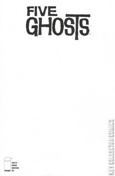 Variant Cover for Five Ghosts #13