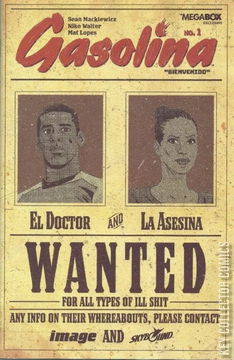 Variant Cover for Gasolina #1