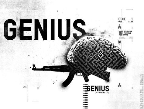 Variant Cover for Genius: Cartel #1