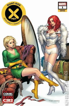 Variant Cover for Giant Size X-Men: Jean Grey & Emma Frost #1