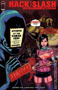 Variant Cover for Hack / Slash: Resurrection #11