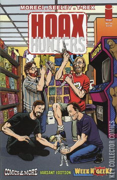 Variant Cover for Hoax Hunters #10