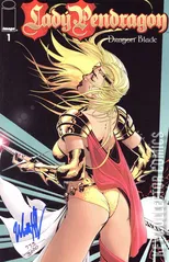 Variant Cover for Lady Pendragon: Dragon Blade #1