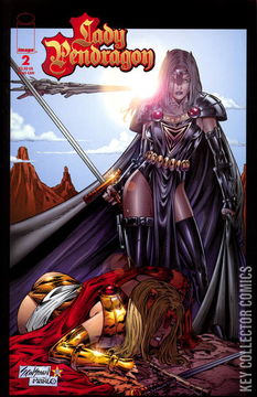 Variant Cover for Lady Pendragon: Dragon Blade #2