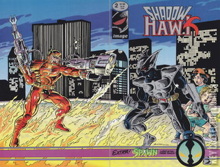 Variant Cover for Shadowhawk #2