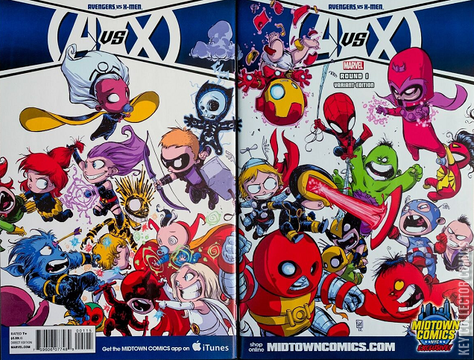 Variant Cover for Avengers vs. X-Men #1