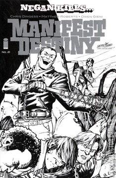 Variant Cover for Manifest Destiny #21