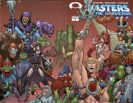 Variant Cover for Masters of the Universe #1