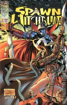 Variant Cover for Medieval Spawn / Witchblade #1