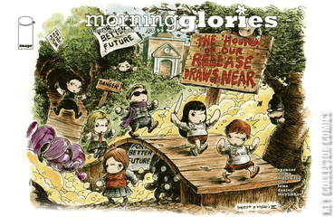 Variant Cover for Morning Glories #28