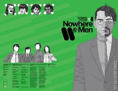 Variant Cover for Nowhere Men #1