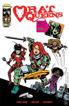 Variant Cover for Rat Queens #7